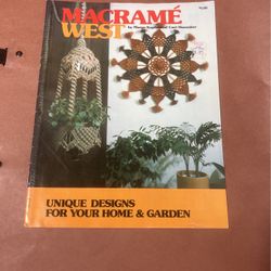Macrame Magazine Vintage 