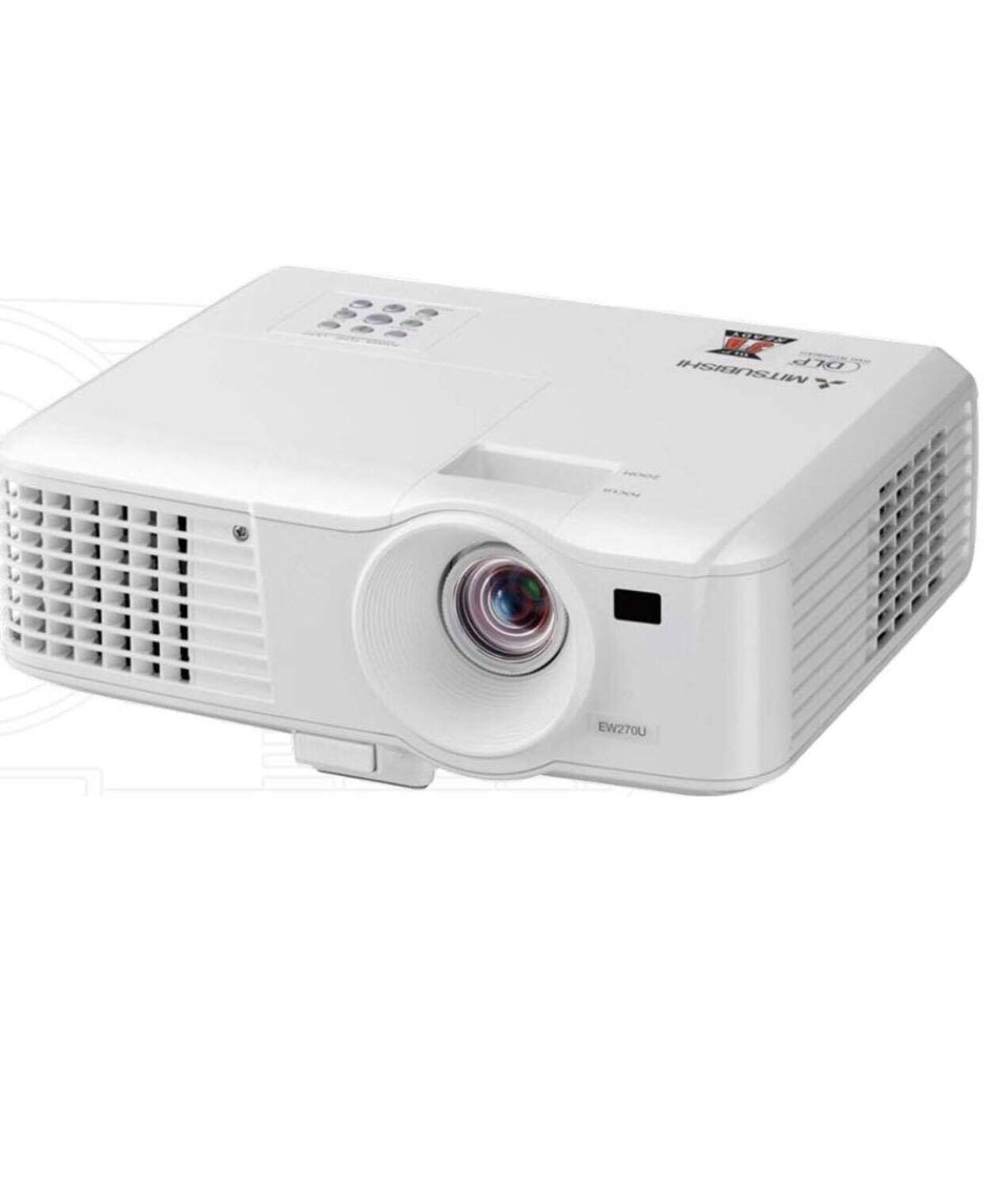 Mitsubishi 3D Ready HD Projector with Internal Speakers & HDMI