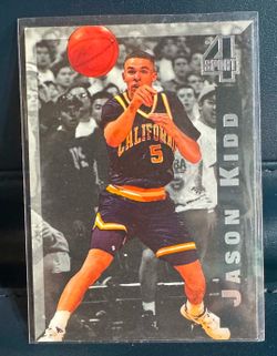 1994 Classic 4-Sport Jason Kidd basketball card featuring the player in his California Golden Bears uniform