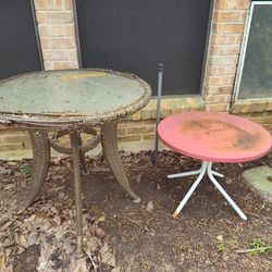 Two good plant stands garden decor farmhouse decor just need painting