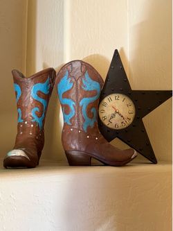 Decorative Western Boots