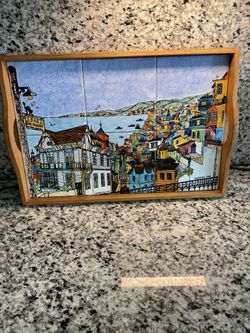 Tile Painting On Tiles Picture Of Valparaiso Chile From Famous Painter