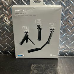 GoPro 3-Way 2.0 Camera Tripod Grip Arm