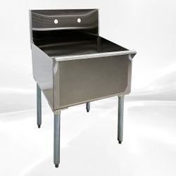 NSF 24 inches Commercial Utility Sink S12424B