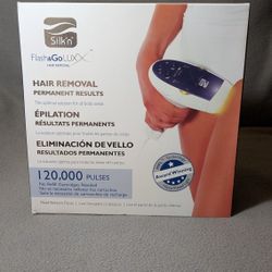 Silk'n Flash&Go Lux Hair Removal Device System w/ Original Box 120,000 pulses