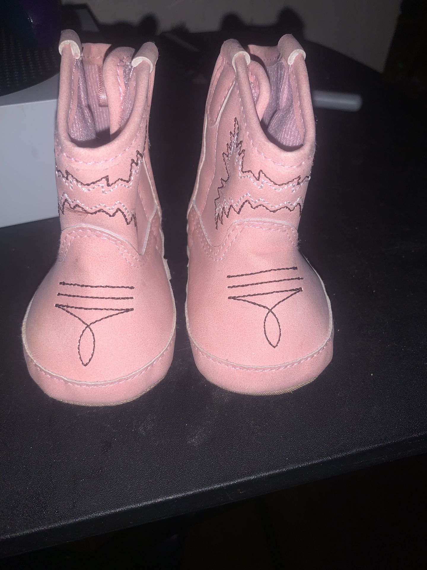 Toddler Cowgirl Pink Boots