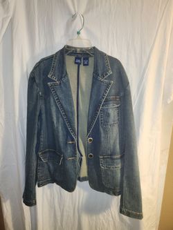 High Sierra Denim Blazer Jacket