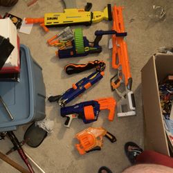 Nerf Fortnite, Raptorstrike, Magnum Dart Zone, Belt, Surgefire, Doomlands Negotiator