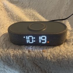 Capello Alarm Clock Plus Cell Phone Charger
