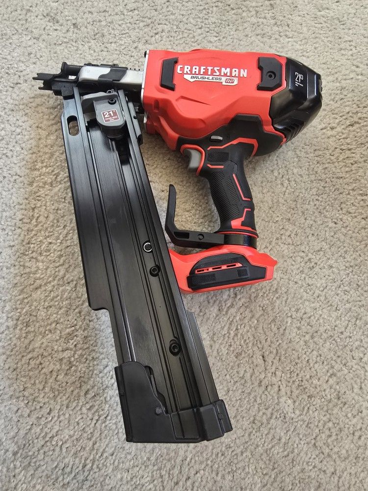 CRAFTSMAN 3.25-in 21-Degree Cordless Framing Nailer