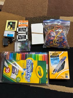 Back to school items