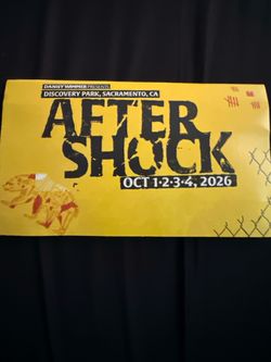 Aftershock Festival 2026 Ticket