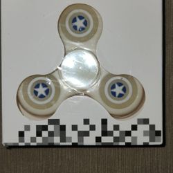 Glow In The Dark Captain America Fidget Spinner 