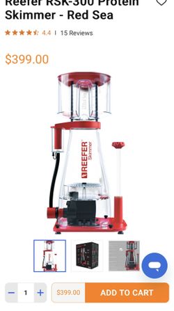 Protein Skimmer Red Sea Aquarium Saltwater Fishtank