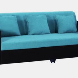 Solid Acacia wood-3seater Sofa