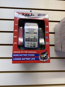 Motorcycle battery tenders