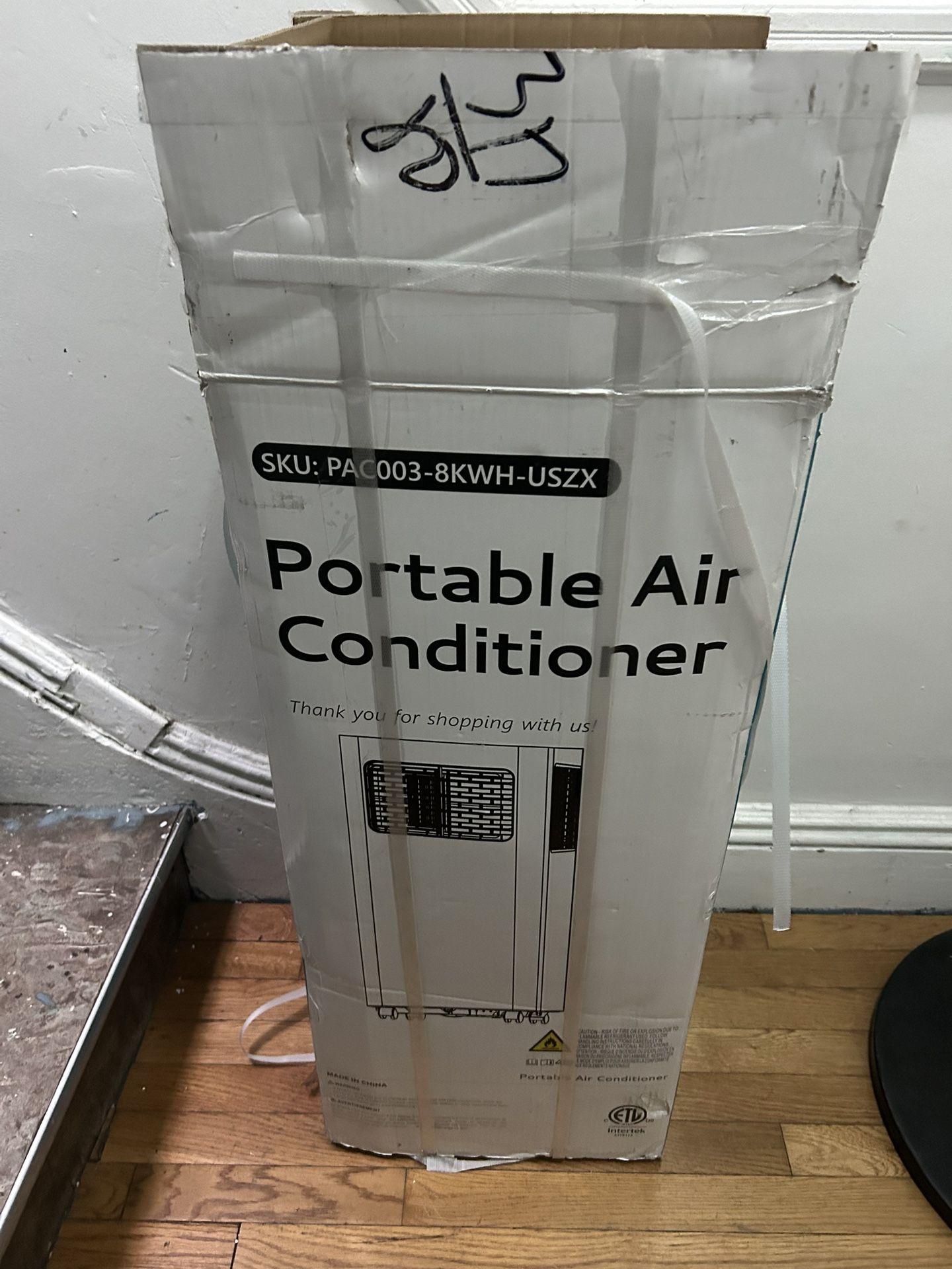 8,000 BTU Portable Air Conditioner