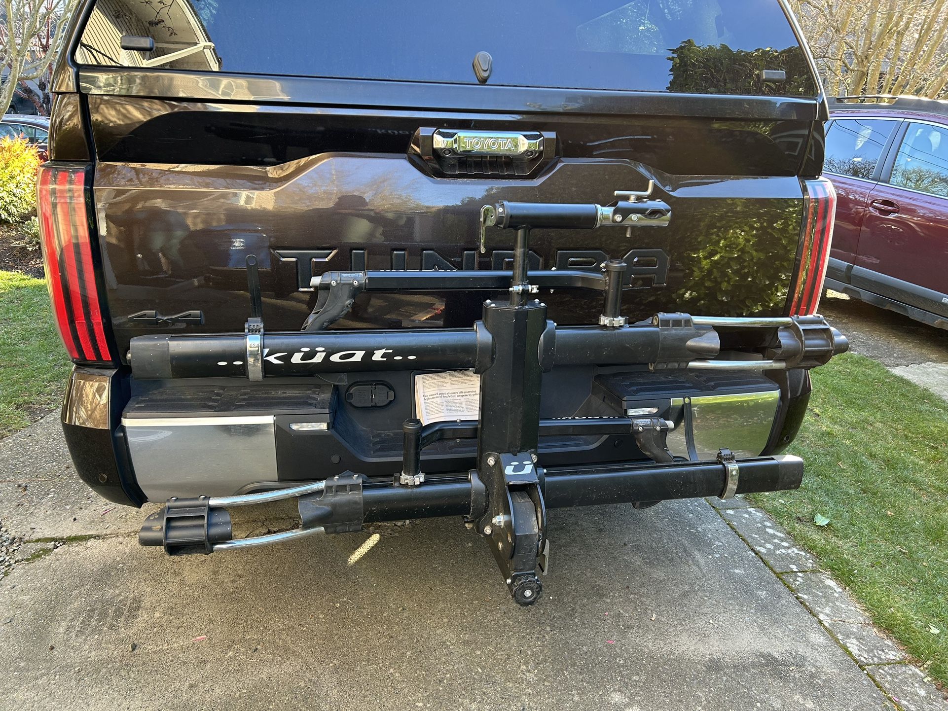 KUAT Two Tray Bike Rack, Two Inch Receiver