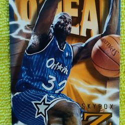 Shaquille O'Neal 96 Sky Box Card #64 Just Got Traded To Lakers 