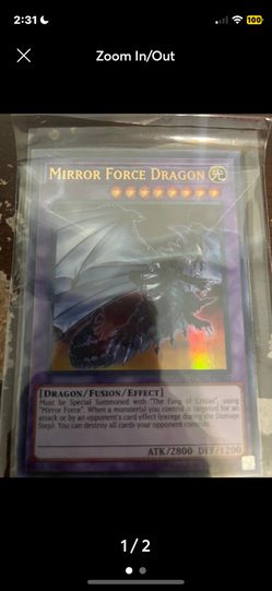 Yugioh Mirror Force Dragon Holo
