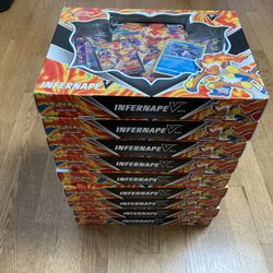 Pokémon Cards Infernape V Box Lot Of 9 