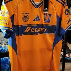 Adidas Mens Jerseys Club Tigres 2025 Size XL No Trade 