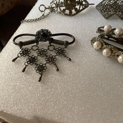 Beautiful Vintage Antique Hair Clip 