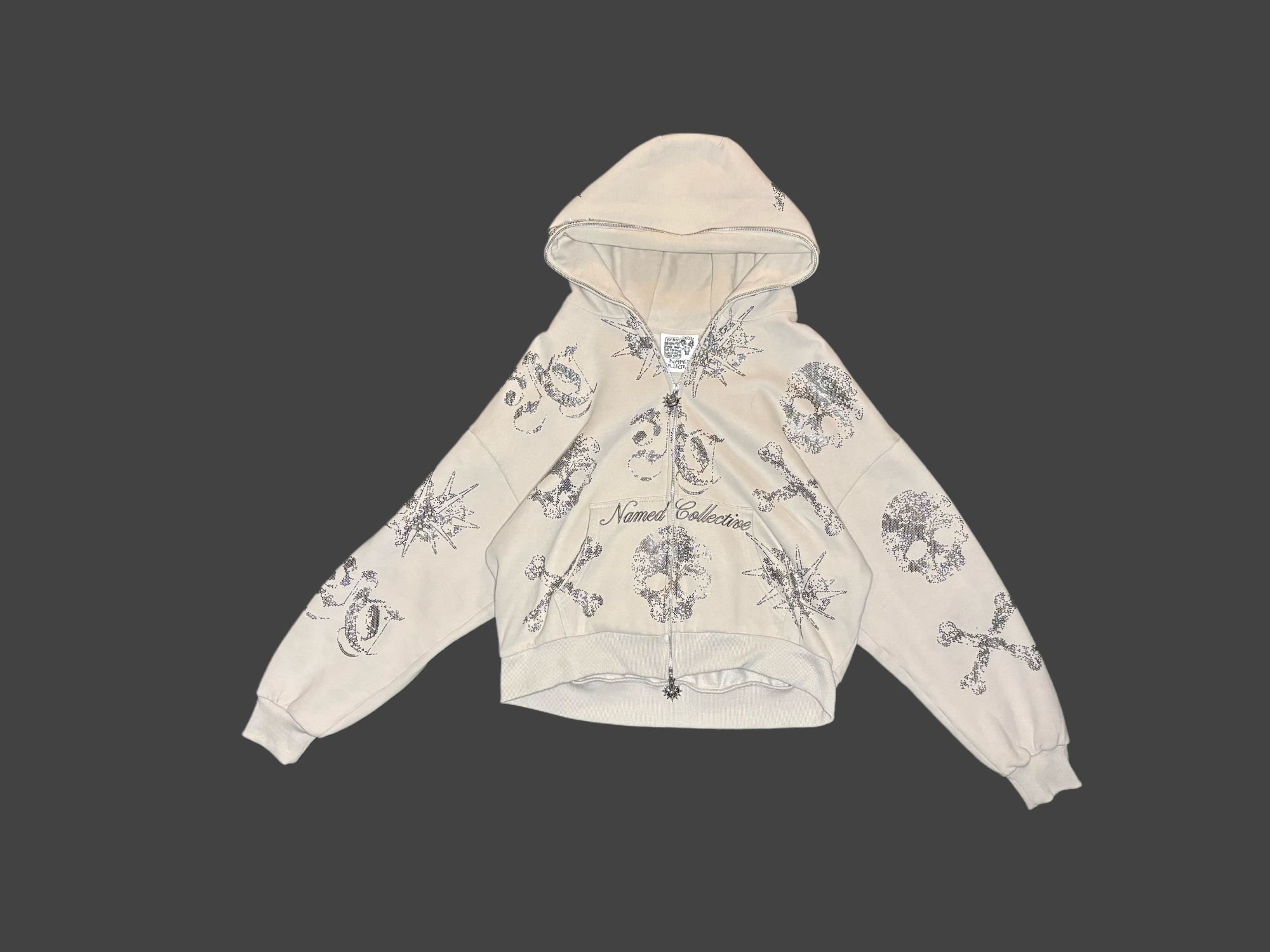 NAMED COLLECTIVE rhinestone hoodie