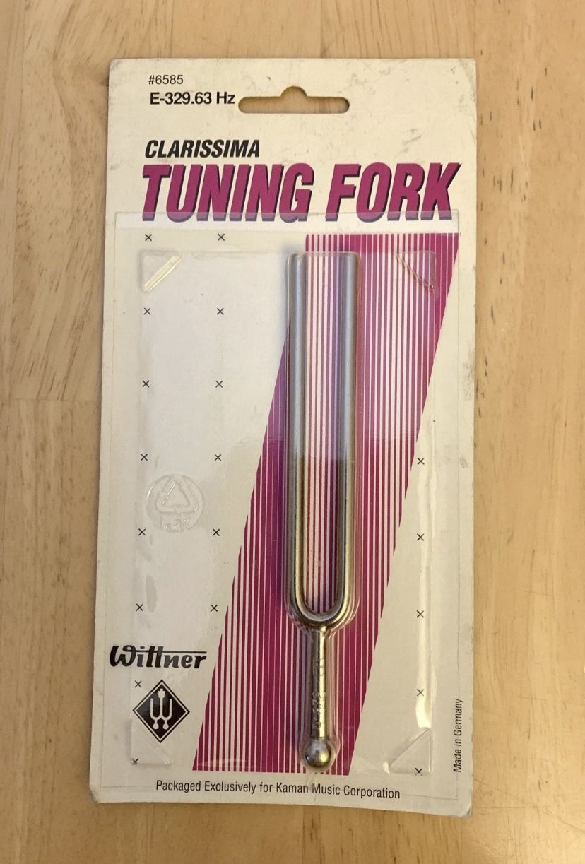 Vintage Wittner Clarissima Tuning Fork E 329.63 Hz Made in Germany