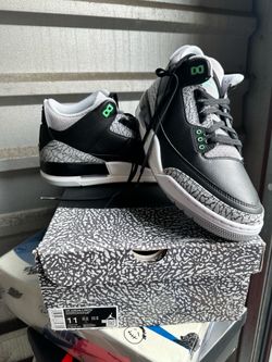 Air Jordan 3 Retro "Green Glow" Men 11