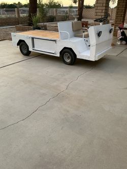 cushman utility truck