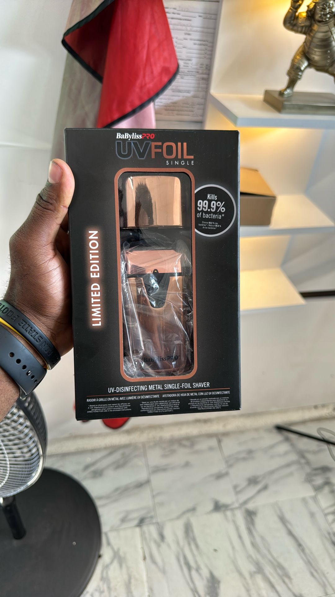 Babyliss Pro UV-DISINFECTING METAL FOIL SHAVER