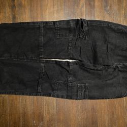 Black Cargo Pants 