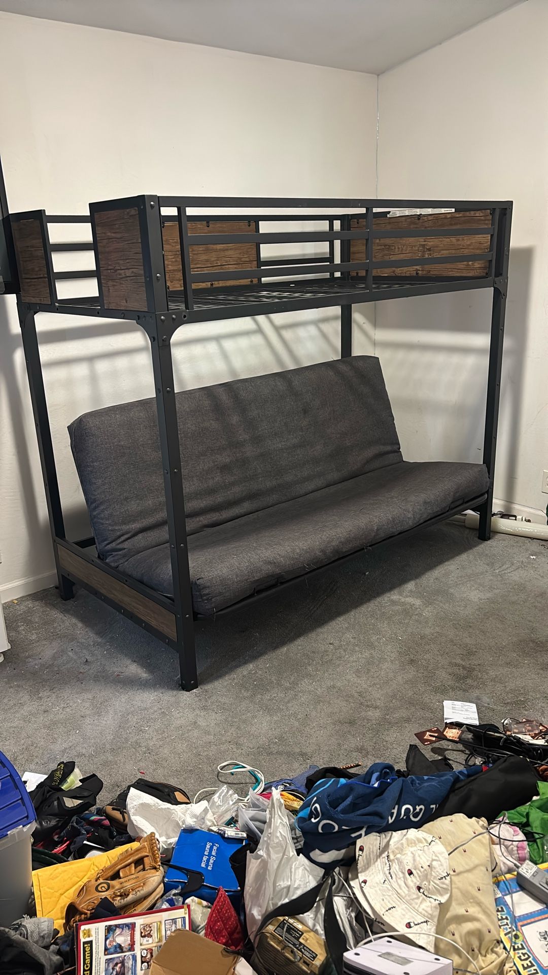 Futon Twin Bunk, First Come First Serve