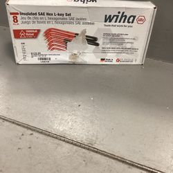 Wiha 7Pc. Insulated Metric Hex L-key Set 