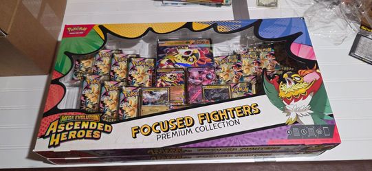 Ascended heroes focused fighters premium collection
