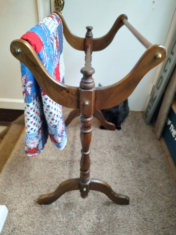 Antique Quilt Rack