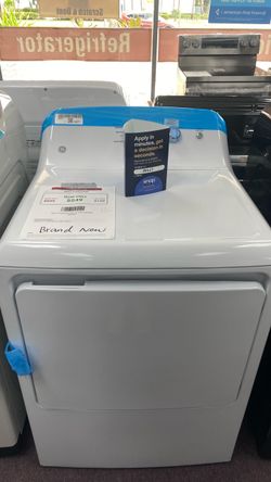 GE 6.2-cu Ft Vented Electric Dryer (White)