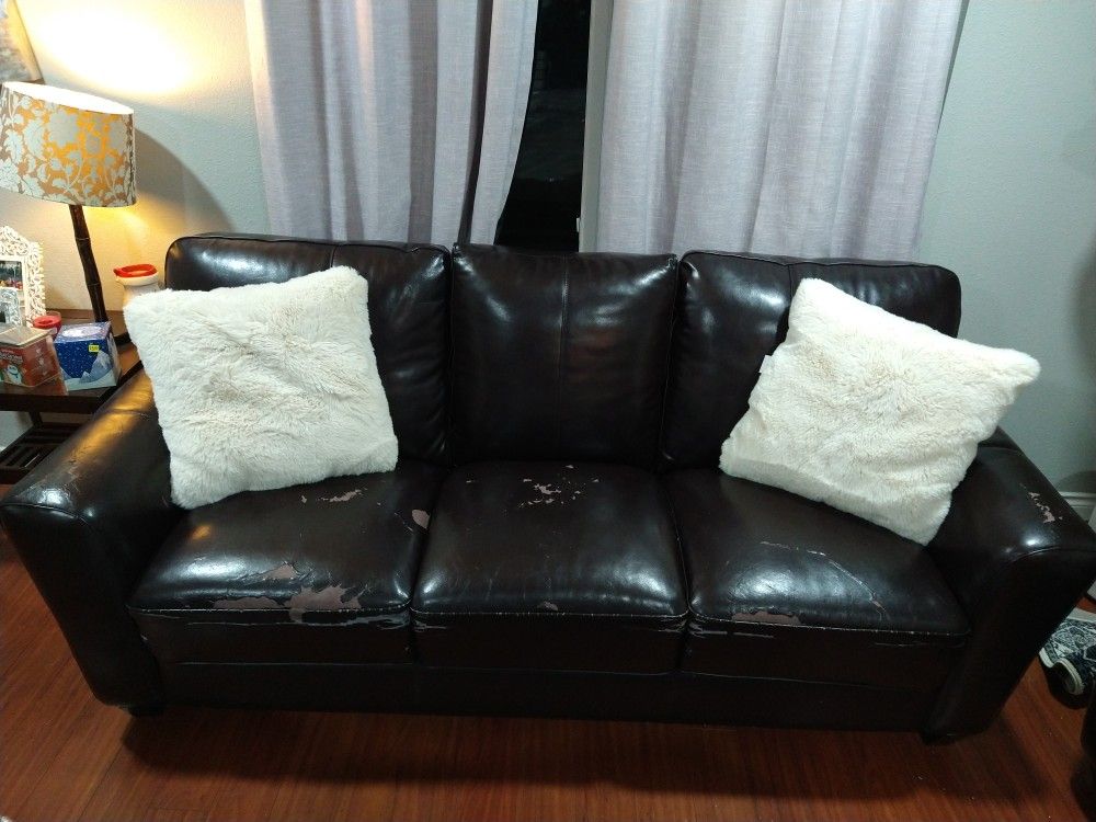 Free Leather Sofa