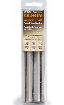 Scroll saw blades