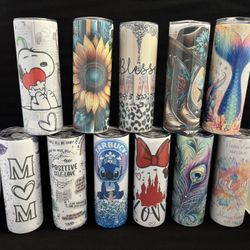 Custom Drink tumblers 