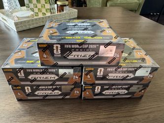Panini Prizm World Cup 2026 Sealed Retail Boxes