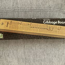 Vintage Lowe Wooden Cribbage Board by ES Lowe 1503 - New & Sealed