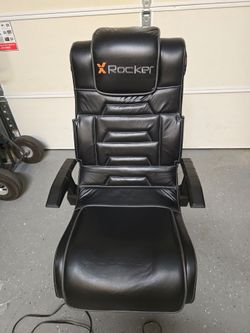 Xrocker pedestal Pro Series swivel video gaming chair