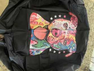 Spare Tire Cover With Exotic Art Dog 