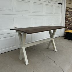 Farmhouse Expandable Small Kitchen Or DiningTable