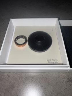 Oura Ring-Gen 3-Rose Gold-Size 9