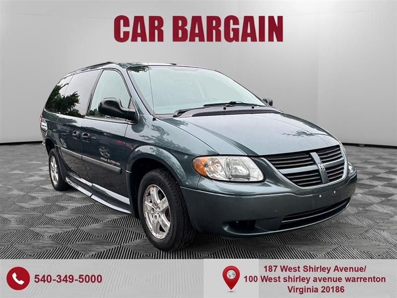 2007 DODGE GRAND CARAVAN MOBILITY VAN