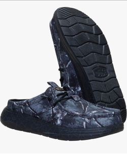 JELLY ROLL Hey Dude Realtree Edge Wally Comf Slip Men's Black/Camo NWOB