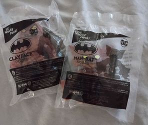Man-Bat & Clayface Sonic wrapped toys